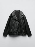Motorcycle Biker Leather Jacket (AGGRESSIVE)