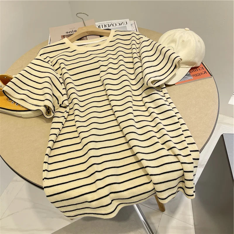 Oversize Striped T-Shirt (SIMPLE)