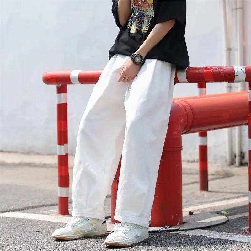 Straight Leg Men's Casual Pants (SIMPLE)