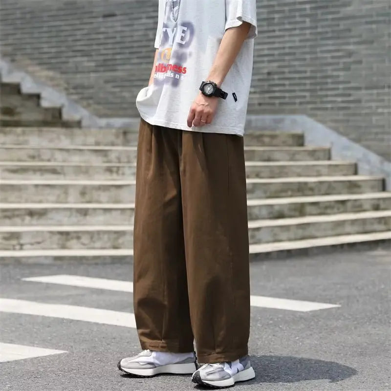 Straight Leg Men's Casual Pants (SIMPLE)