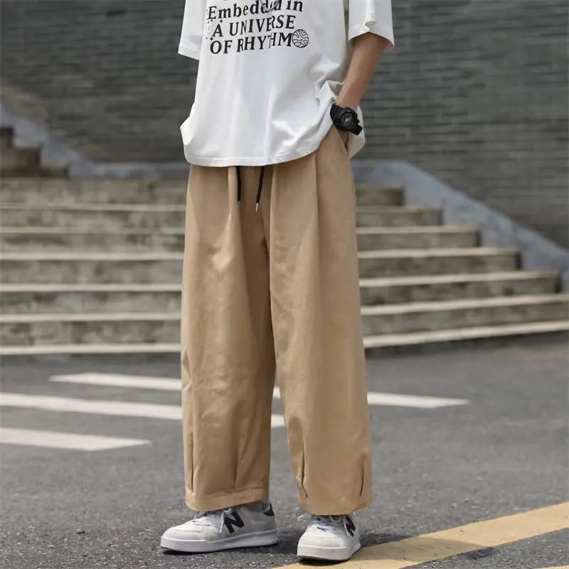 Straight Leg Men's Casual Pants (SIMPLE)