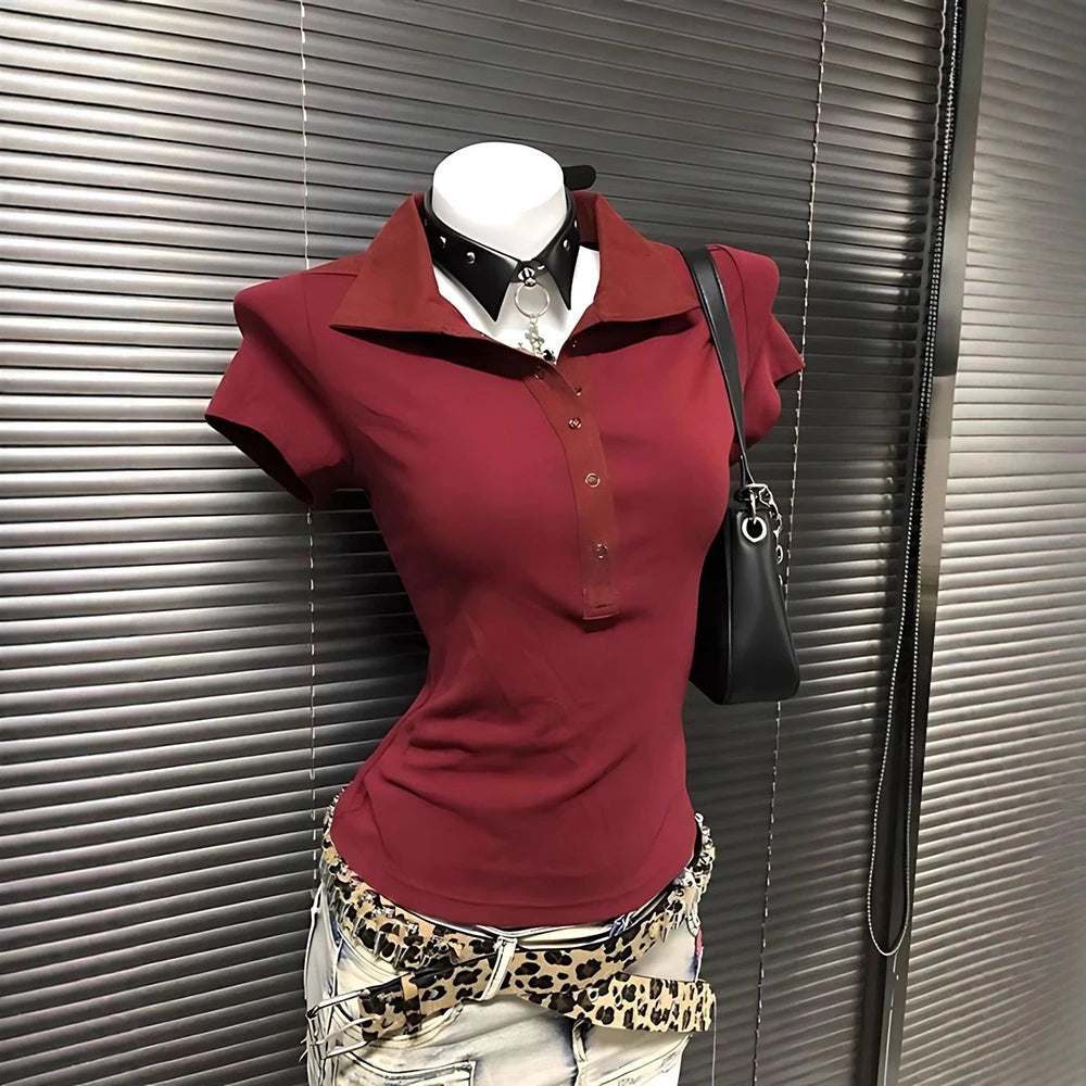 POLO Collar Short Sleeve (GOTHIC)